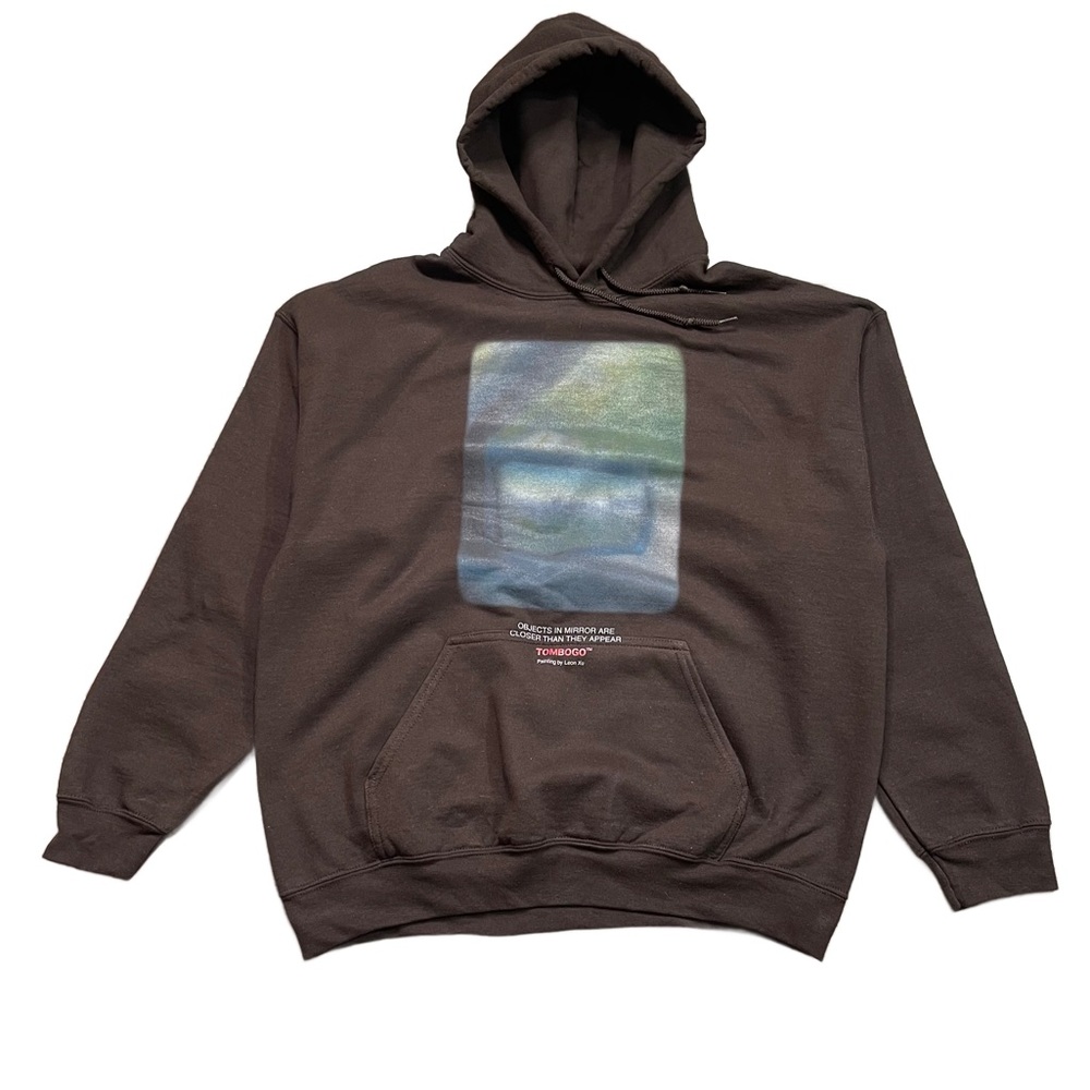 TOMBOGO Objects Art Hoodie Sweatshirt Brown Leon Xu